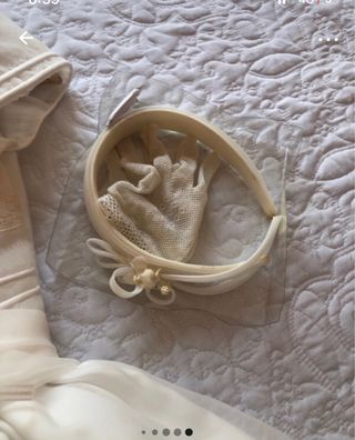 Vestido de Comunión Beis