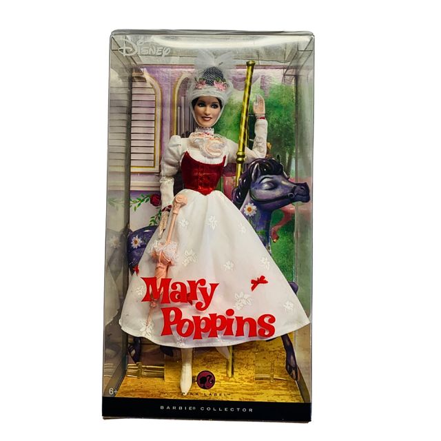 Muñeca Barbie Mary Poppins Pink Label de colección.