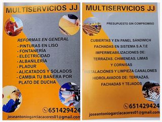 Multiservicios JJ: Reformas y Reparaciones