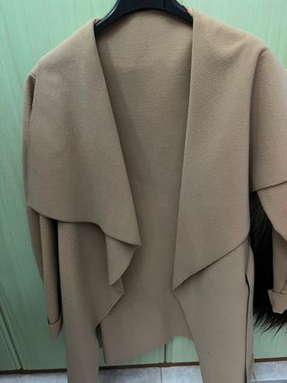 Cappotto beige taglia unica