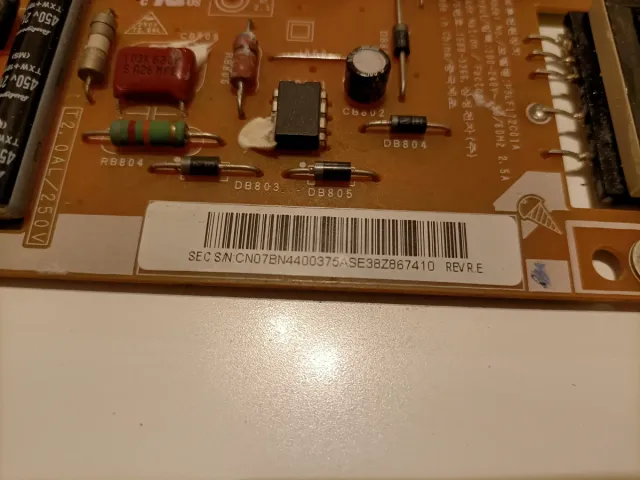 Fuente Alimentación Samsung UE46C7700