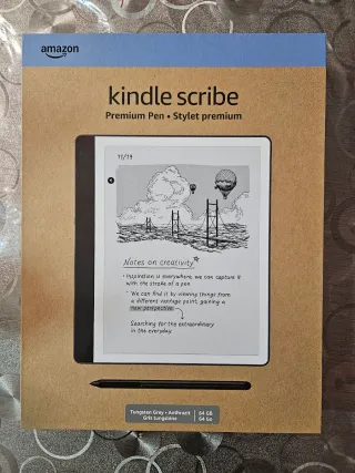 Kindle Scribe 64GB Gris Premium Pen