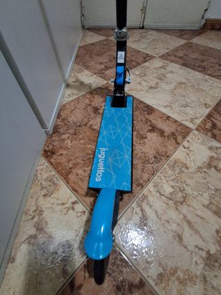 Patinete plegable azul de niño/a