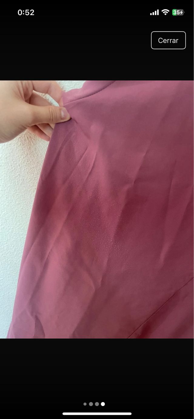 Abaya/Vestido rosa 