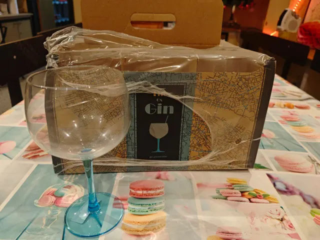 Copas de balón de cristal