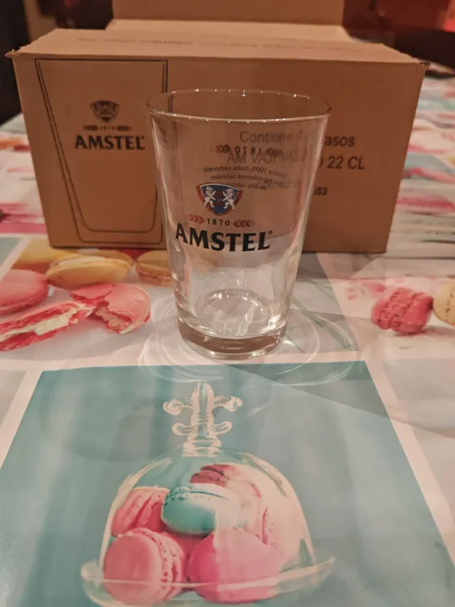 Vasos Amstel 22 cl (6 unidades)