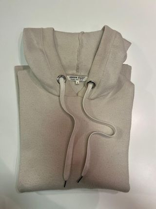 Sudadera Green Coast punto beige Talla S
