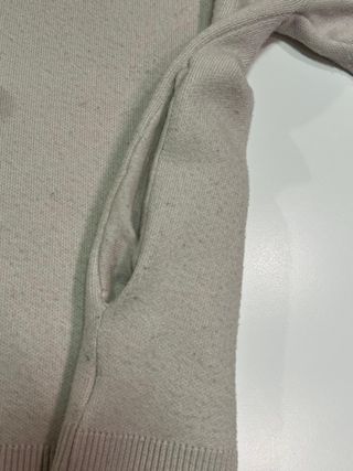 Sudadera Green Coast punto beige Talla S