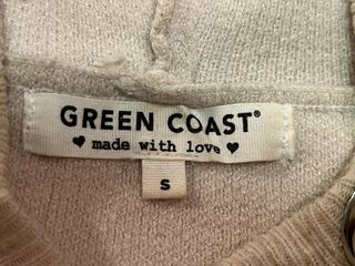 Sudadera Green Coast punto beige Talla S