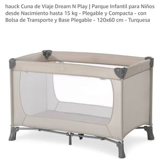 Cuna de viaje plegable nueva sin usar
