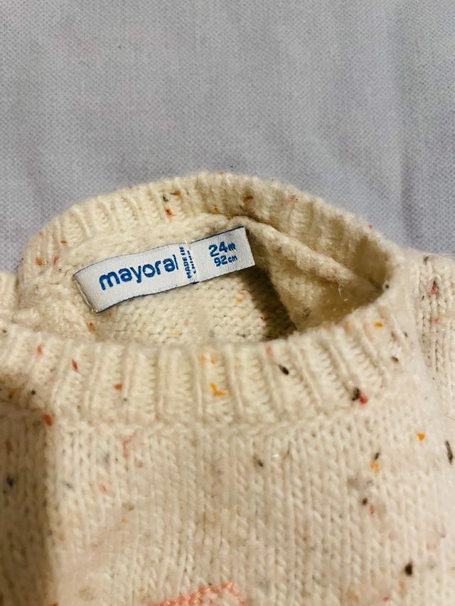Jersey niña 24 meses Mayoral