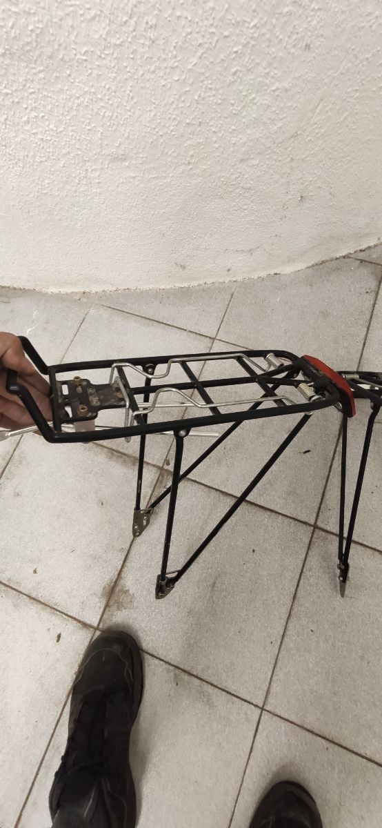 Alforjas Bicicleta Decathlon y portabultos