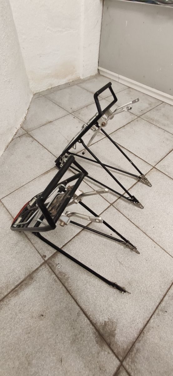 Alforjas Bicicleta Decathlon y portabultos