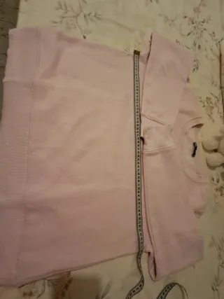 Sudadera Zara Rosa Talla M Poco Uso