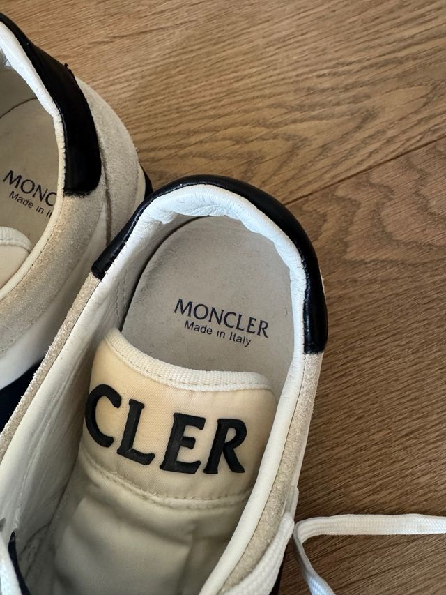 Moncler Sneakers Beige/Blanco Usadas 1 Vez