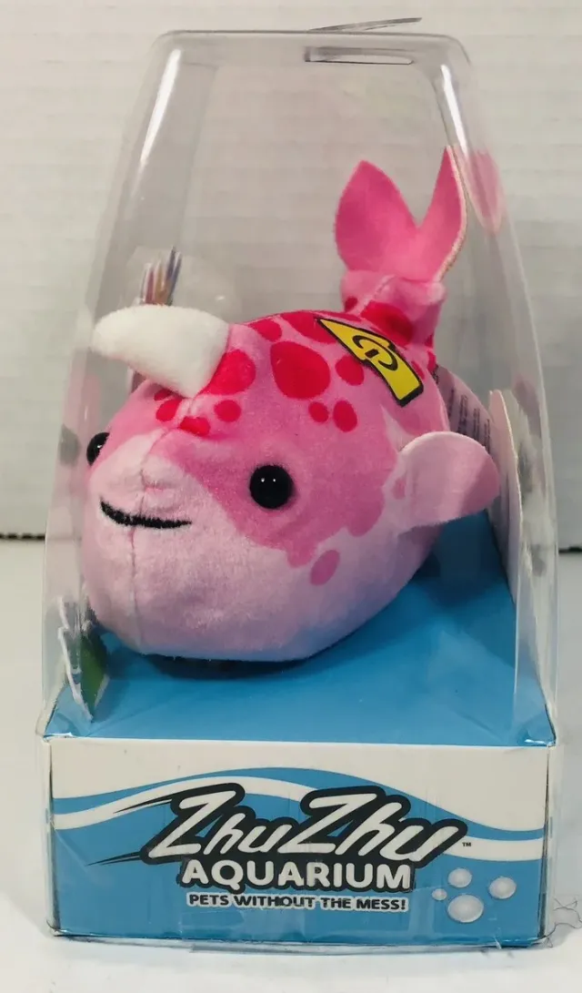 3 Peluches Narval Rosa con Lunares