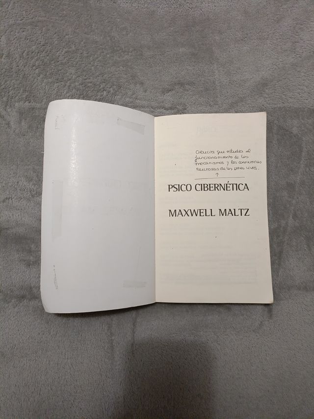 Psico Cibernetica libro en español