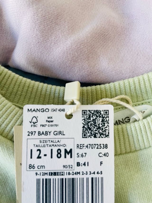 Conjunto 2 sudaderas niña Minnie Mouse