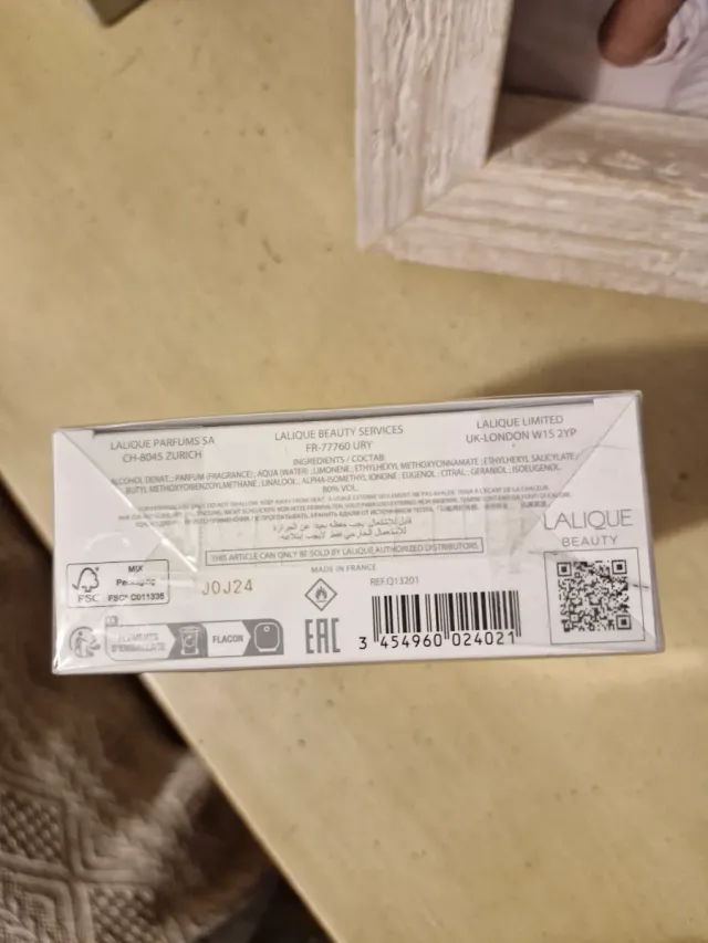 Lalique WHITE Eau de Toilette 125 ml