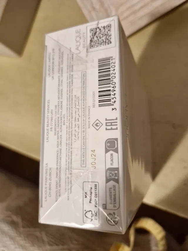 Lalique WHITE Eau de Toilette 125 ml