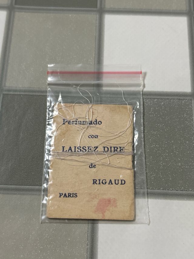 Muestra Perfume Antiguo 