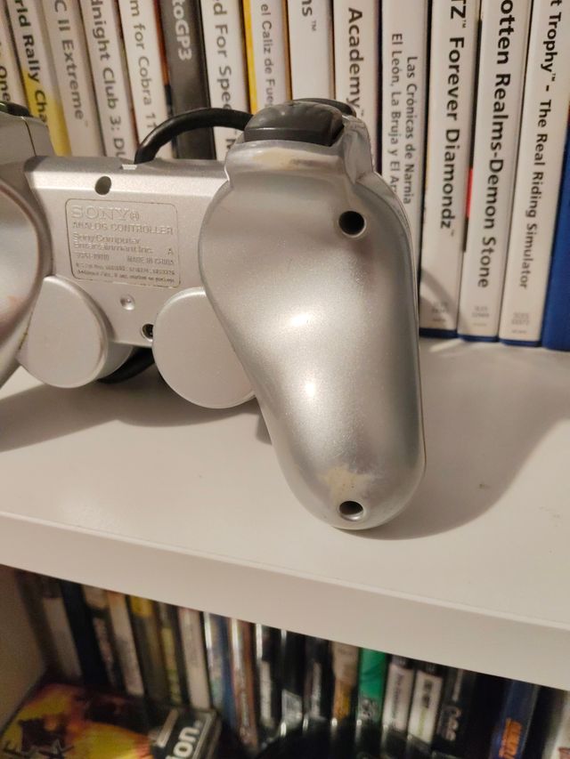 Mando DualShock 2 PS2 silver