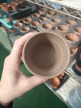 Mini Vaso Vasetto in Terracotta