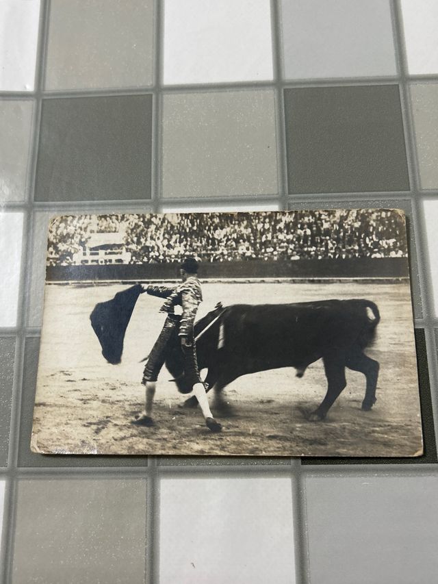 Foto antigua torero Manuel Granero 1920