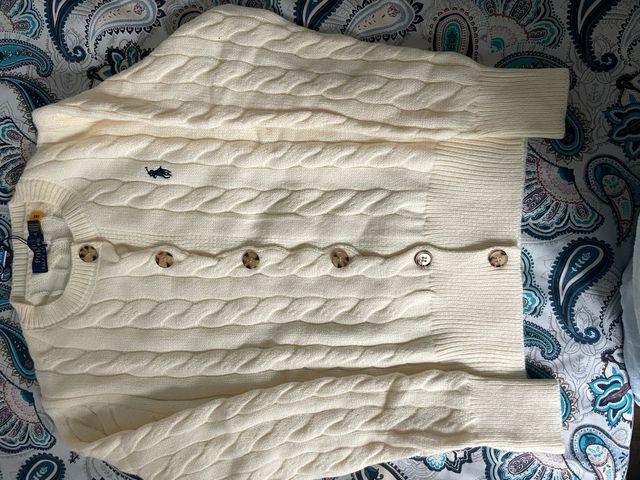 Jersey Polo Ralph Lauren Beige Talla M o s