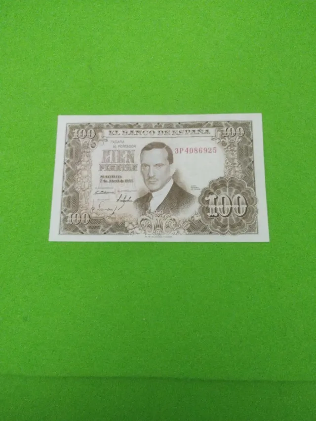 Billete 100 ptas Banco de España