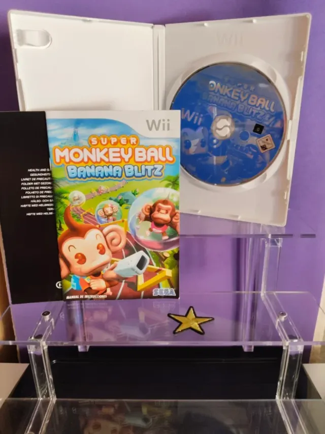 🇪🇸 Pack Juegos Wii Super Monkey Ball