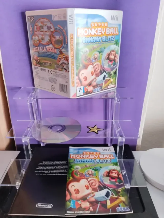 🇪🇸 Pack Juegos Wii Super Monkey Ball