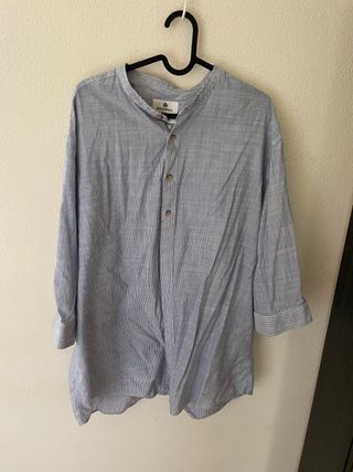 Camisa Springfield Rayas Azul y Blanco