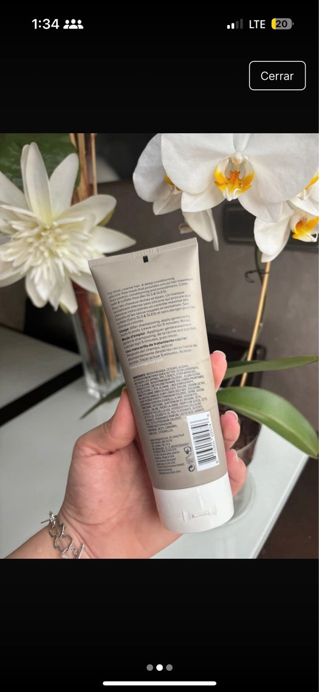 Living Proof Mascarilla Intensa Antifrizz