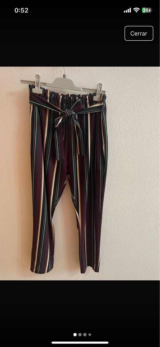 Pantalones de vestir a rayas