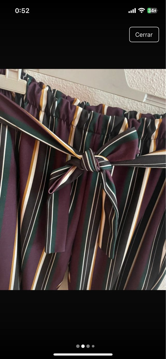 Pantalones de vestir a rayas