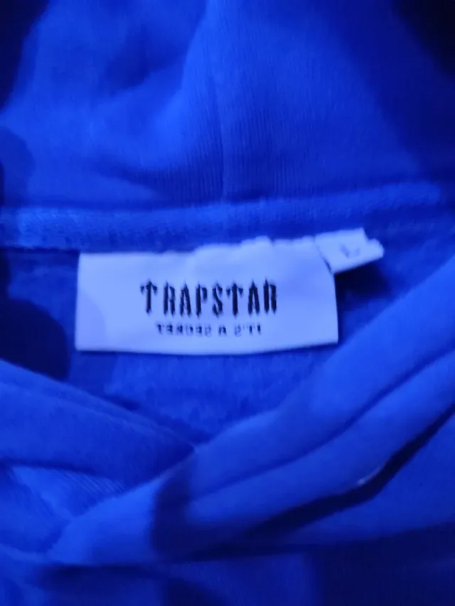 Sudadera Trapstar Azul Talla L