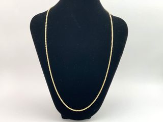 cadena oro 18k 30cm