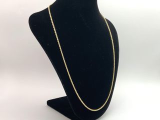 cadena oro 18k 30cm