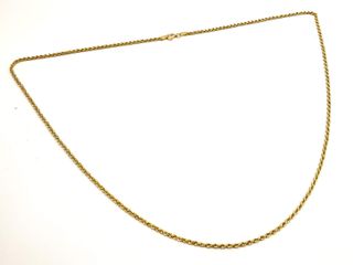 cadena oro 18k 30cm