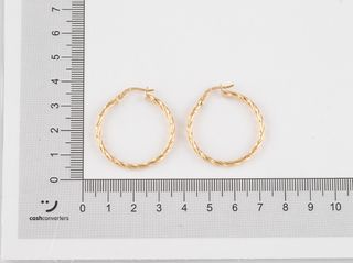 argollas oro 18k