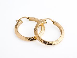 argollas oro 18k
