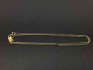 cadena oro 18k 20cm