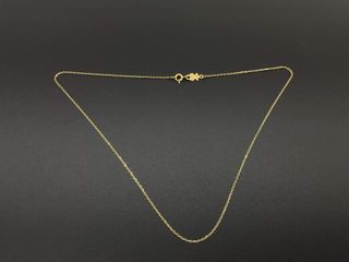 cadena oro 18k 20cm