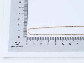 cadena oro 18k 22.5cm