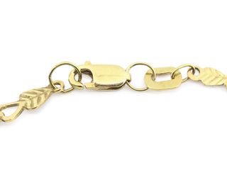 pulsera oro 18k con piedra con perla
