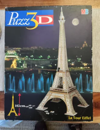 Puzzle 3D Torre Eiffel 102cm MB