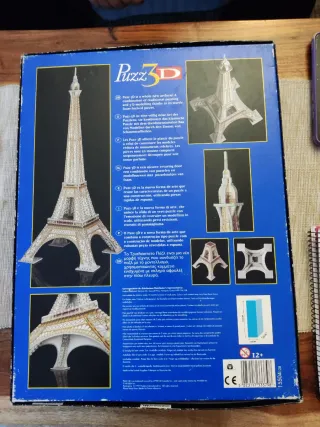 Puzzle 3D Torre Eiffel 102cm MB