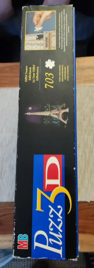 Puzzle 3D Torre Eiffel 102cm MB