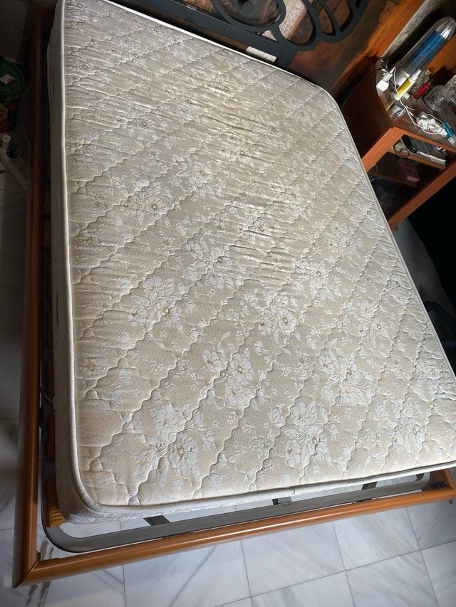 Colchón matrimonio desenfundable lavable